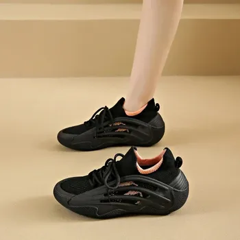 Dámské tenisky Lehká sportovní obuv pro běh a trénink Barva: Černá, Velikost: 35