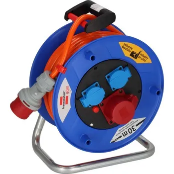 Prodlužovací kabel Brennenstuhl kabelový buben 30m Garant 400V 16A, ST CEE 1, IP44, AT-N07V3V3-F 5, G2,5