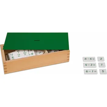 Dárková krabička NIENHUIS Odčítání - krabička s příklady