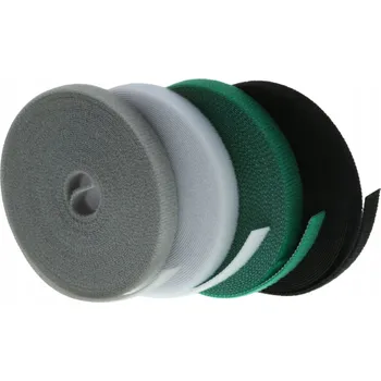 kabelová chránička Organizér na kabely - suchý zip 5 m x 8 mm, 4 barvy