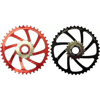 Kazeta přesmyku a2z A2Z AD-42T pastorky pro 10s kazety,16+42z barva stříbrná