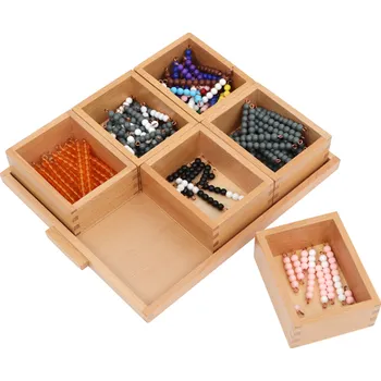 Výuková hračka ADENA MONTESSORI Hadí Hra Záporná čísla