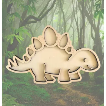 Dinosaurus - dřevěný tác