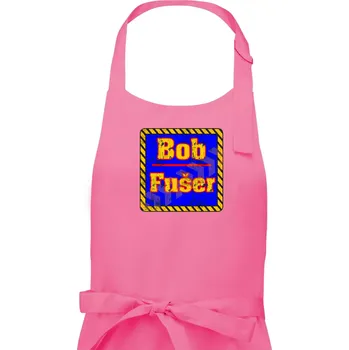 Kuchyňská zástěra Bob fušer - Pánská zástěra na vaření - Univerzální velikost ( Růžová )