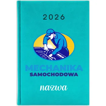 Kalendář Knižkový kalendář 2026 A5 FunnyCase modrý