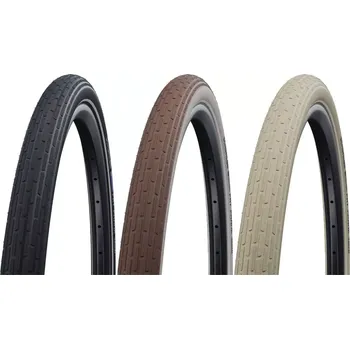 Plášť na kolo Schwalbe Plášť Schwalbe Fat Frank - reflexní pruh průměr/šíře 29(28)x2,0 - 622x50 barva coffee