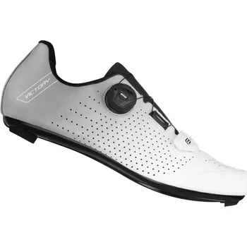 Pánské cyklistické tretry FORCE Tretry Force Road Victory - bílo šedé velikost 45