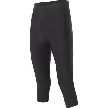 cyklistické kraťasy Santini Dámské 3/4 kalhoty SANTINI Alba Black velikost XS