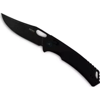 Zvonek na kolo SRM Zavírací nůž SRM 9201- GB - černá/černá