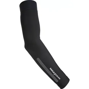 Cyklistické návleky MAX1 Návleky na ruce MAX1 Vuelta černé velikost XL