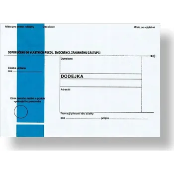 Obálka Obálka B6 (125 x 176 mm) bílá