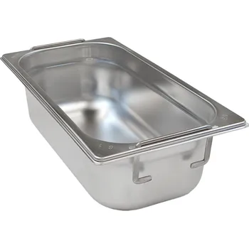 Gastronádoba nerezová plná GN 1/3 s úchyty 325 x 176 mm, hloubka: 100 mm