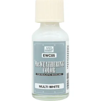 Gunze Sangyo EWC-05 Mr.Hobby Weathering Color Multi White (50 ml)