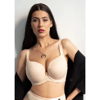 Podprsenka Krisline Podprsenka Fortuna Comfort Bra Ultra kávová Velikost: 95F