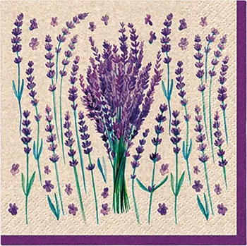 Papírový kapesník Paw Ubrousky PAW Dekor C We Care (20ks) Lavender Charm 582497