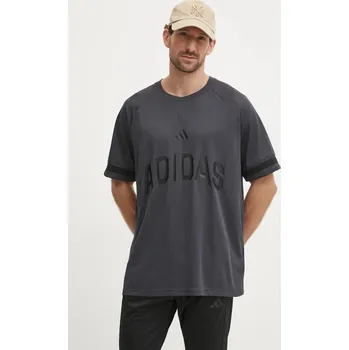 Pánské tričko Tričko adidas US Sports JD8097 šedá 90X, vel. M
