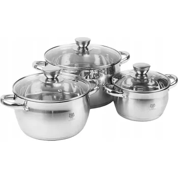 Hrnec Sada hrnců Karl Hausmann Limfa nerezová ocel 6 ks.