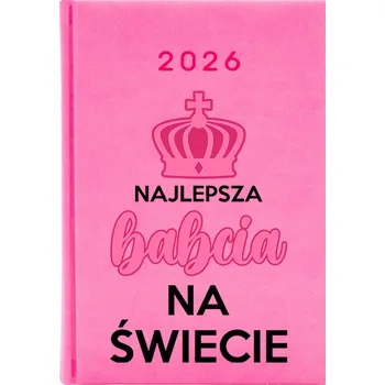 Diář Knižkový kalendář 2026 A5 růžový