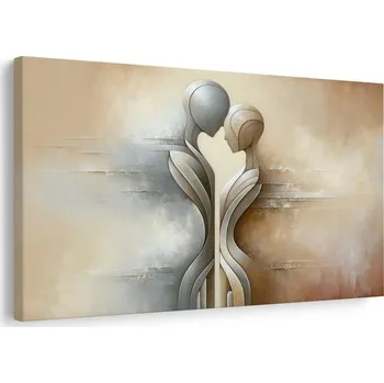 Obraz Dovido 110 x 110 cm spojení dvou duší