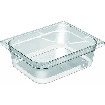 MATFER Gastronádoba polykarbonát CRISTAL GN 1/2-200 mm, transparentní