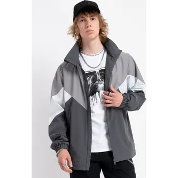 Chlapecká bunda Reporter Young | Chlapecká přechodová bunda s kapucí - Barva ŠEDÁ, Velikost 182 251-0884B-02-150-1