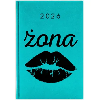 Kalendář Knižkový kalendář 2026 A5 FunnyCase modrý