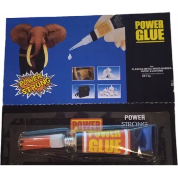 Průmyslové lepidlo Lepidlo Power Glue rychlé extra silné POWER STRONG 1 ks
