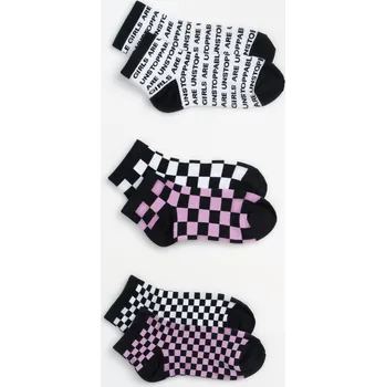 Reporter Young | Dívčí barevný set ponožek s grafickými vzory – 3-pack - Barva VÍCEBAREVNÁ, Velikost 34/36 243-0995G-22-690-1