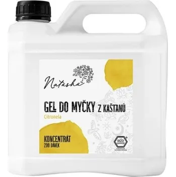 Tableta do myčky Natasha Gel do myčky z kaštanů Citronela koncentrát 3 l