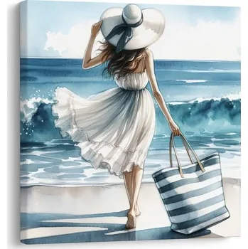 Obraz Dovido Obraz letní procházka pláží