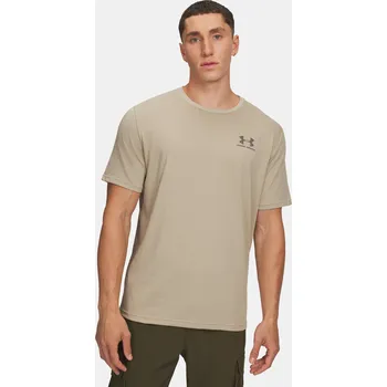 Pánské tričko Pánské tričko Under Armour UA M SPORTSTYLE LC SS-BRN 1326799-302 Hnědá MD