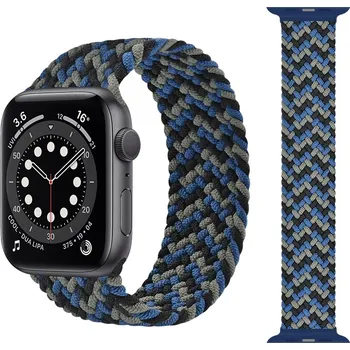 Řemínek na hodinky Pásek Pletený řemínek pro Apple Watch 42 pro Apple, vícebarevný