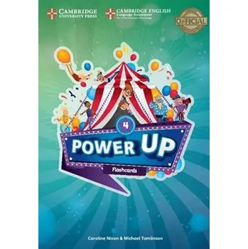 Učebnice Power Up Level 4 Flashcards (Pack of 185)