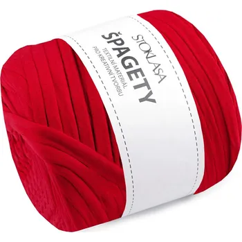 Příze Špagety / příze 550 g Varianta: 8 červená různé odstíny, Balení: 1 ks