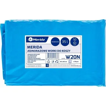 Pytle na odpadky Sáčky na odpadky na papír Merida 35 l 50 ks