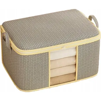 Úložný box Úložný obal / Taška na ložní prádlo, deky s uchem 55x25 cm, 48 l