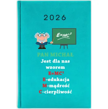 Kalendář Knižkový kalendář 2026 A5 FunnyCase modrý