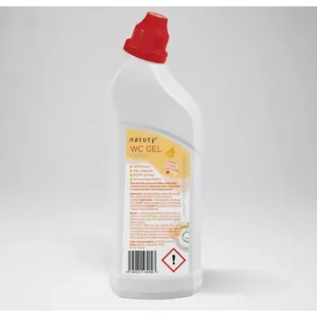 Prací gel WC gel s vůní citronu 0,85l (WC gel je účinný prostředek k vyčištění toalety pod i nad vodní hladinou.)