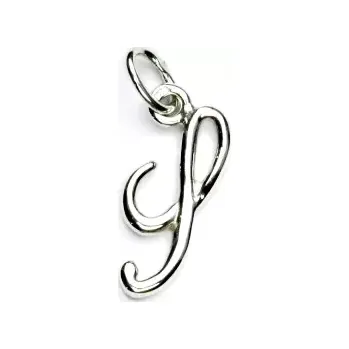 Přívěsek Zlatý přívěsek, bílé zlato, písmenko S - P 437 (Zlaté písmenko)