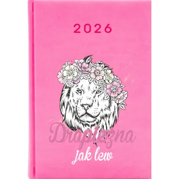 Diář Knižkový kalendář 2026 A5 růžový