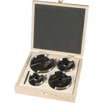 FISCH nástrčný záhlubník sada, o 50/62/75/85 mm, 4dílná