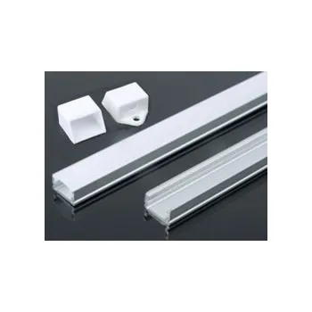 LED páska Hliníková lišta - Alu profil MS-510 pro LED pásek 8mm, délka 1m