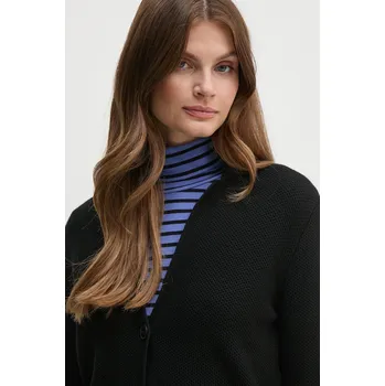 Dámský svetr Kardigan s příměsí vlny United Colors of Benetton 1235D6934 černá 99X, vel. S