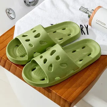 Dámské sandále Unisex gumové pantofle do koupelny EVA Velikost: 38-39, Barva (Varianta): D-green