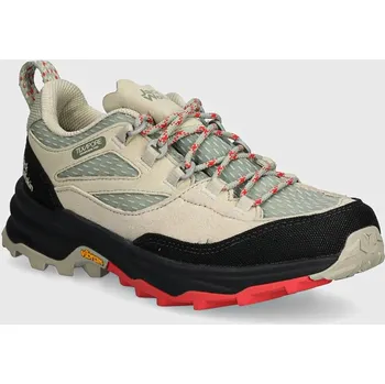 Dámská zimní obuv Boty Jack Wolfskin Cyrox Texapore Low dámské, zelená barva, 4064291 70X, EUR 40