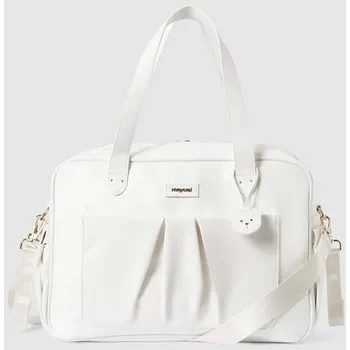 Kabelka Taška ke kočárku Mayoral Newborn 19278.1B.NEWBORN bílá 00X, vel. ONE SIZE