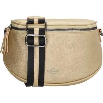 Ledvinka Zlatá stylová kožená ledvinka „Eloise“