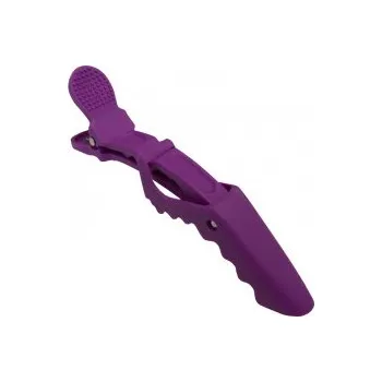 Ozdoba do vlasů Klips do vlasů Krokodýl fialová