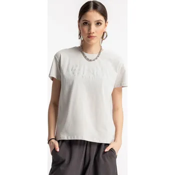 Dívčí tričko Reporter Young | Dívčí světle šedé tričko s potiskem END - Barva ŠEDÁ, Velikost 170 251-0440G-08-110-1