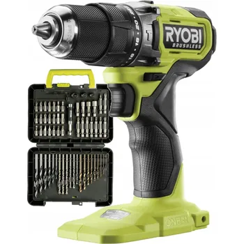Vrtačka RYOBI Aku Vrtačka 18V RPD18BL1-0 + Sada vrtáků a bitů 60 ks